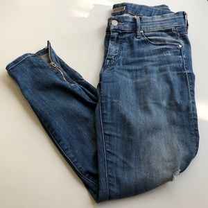 MOTHER distressed jeans